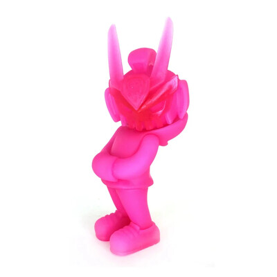 Quiccs Lithium Pink GID Teq63 by Quiccs x Martian Toys