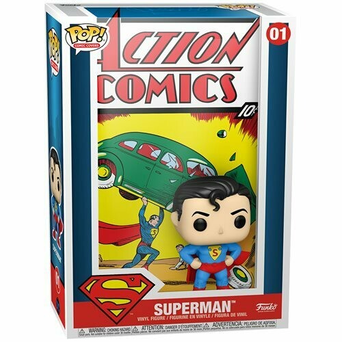 Funko Superman Action Comic Pop! Comic Cover Figure