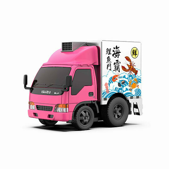 PRE-ORDER Tiny Q Uno-Series 08 - Isuzu N-Series 1993 Seafood Truck (Fish Boxes)