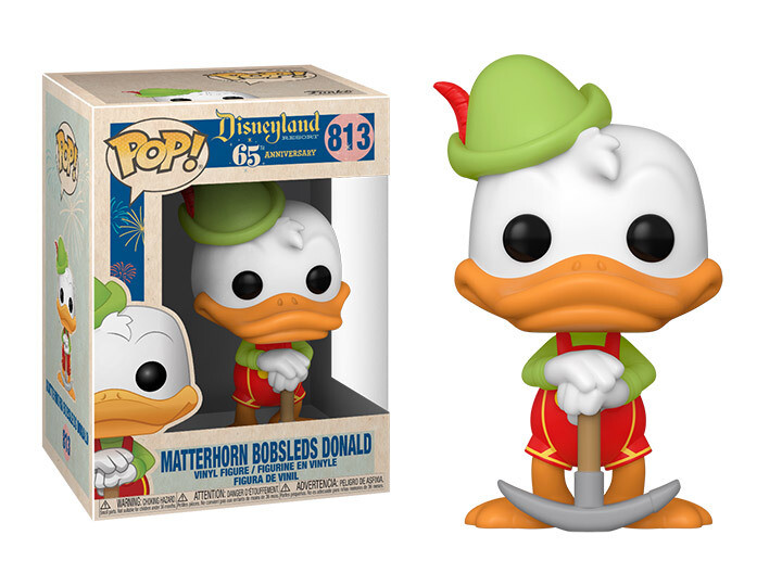Funko Disneyland- Matterhorn Bobsled Donald Pop! Vinyl Figure