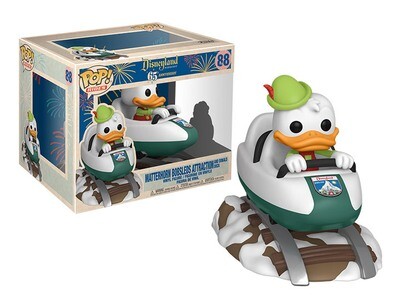 Funko Disneyland 65th Anniversary - Matterhorn Bobsled and Donald Duck Pop! Rides Vinyl Figure