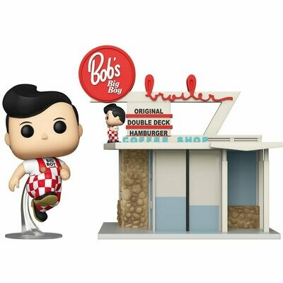 Bob&#39;s big Boy Restaurant with Big Boy Pop! Town