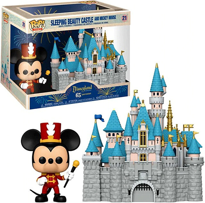 Funko Disneyland 65th Anniversary Castle with Mickey Pop! Town