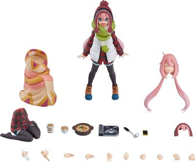 Good Smile figma Laid Back Camp Nadeshiko Kagamihara DX Edition