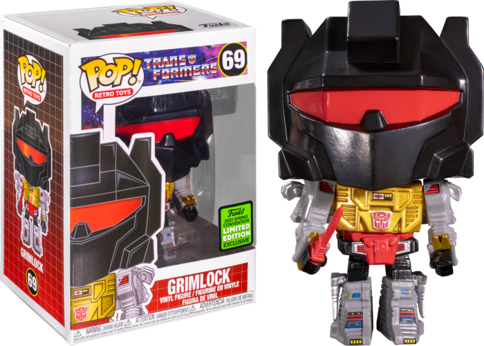 Funko Transformers - Grimlock Metallic Spring Convention Exclusive Pop! Vinyl Figure