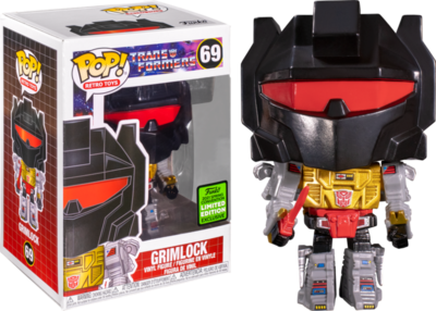 Funko Transformers - Grimlock Metallic Spring Convention Exclusive Pop! Vinyl Figure