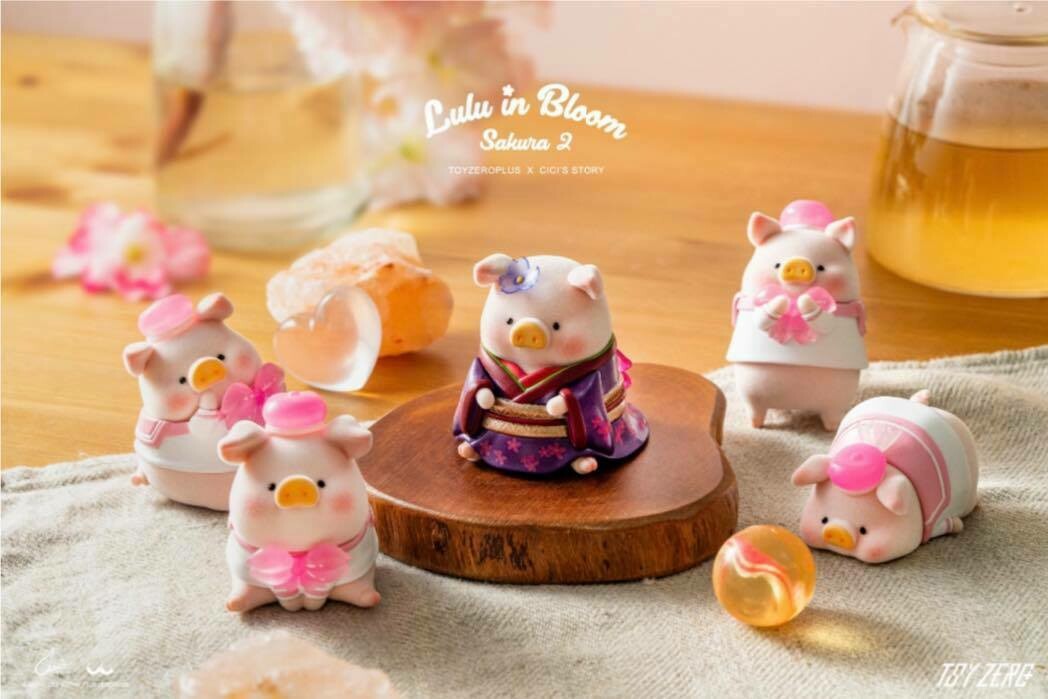 LuLu the Piggy - Sakura 2 Blind Box Series Box of 6