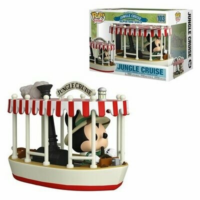 PRE-ORDER Funko Jungle Cruise Skipper Mickey with Boat Pop! Vinyl Vehicle