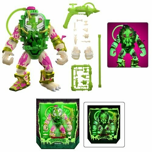 PRE-ORDER Super7 Teenage Mutant Ninja Turtles Ultimates Glow-in-the-Dark Mutagen Man 7-Inch Action Figure - Entertainment Earth Exclusive