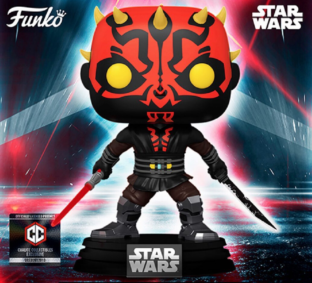 Funko Star Wars: Darth Maul Funko Popl #450 Chalice Collectibles Exclusive