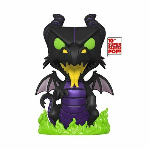 PRE-ORDER Funko Disney Villains Maleficent Dragon 10-Inch Jumbo Pop! Vinyl Figure