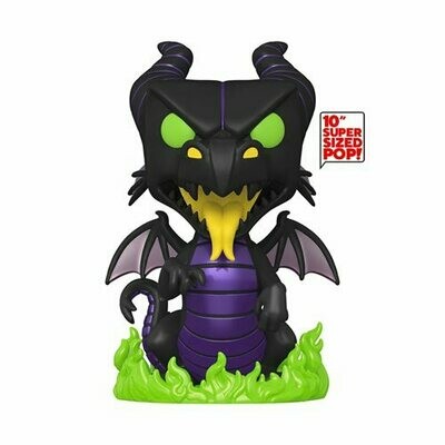 PRE-ORDER Funko Disney Villains Maleficent Dragon 10-Inch Jumbo Pop! Vinyl Figure