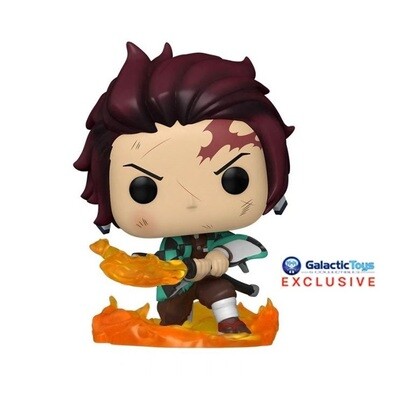 PRE-ORDER Demon Slayer - Tanjiro Funko POP! Vinyl Figure - Galactic Toys Exclusive