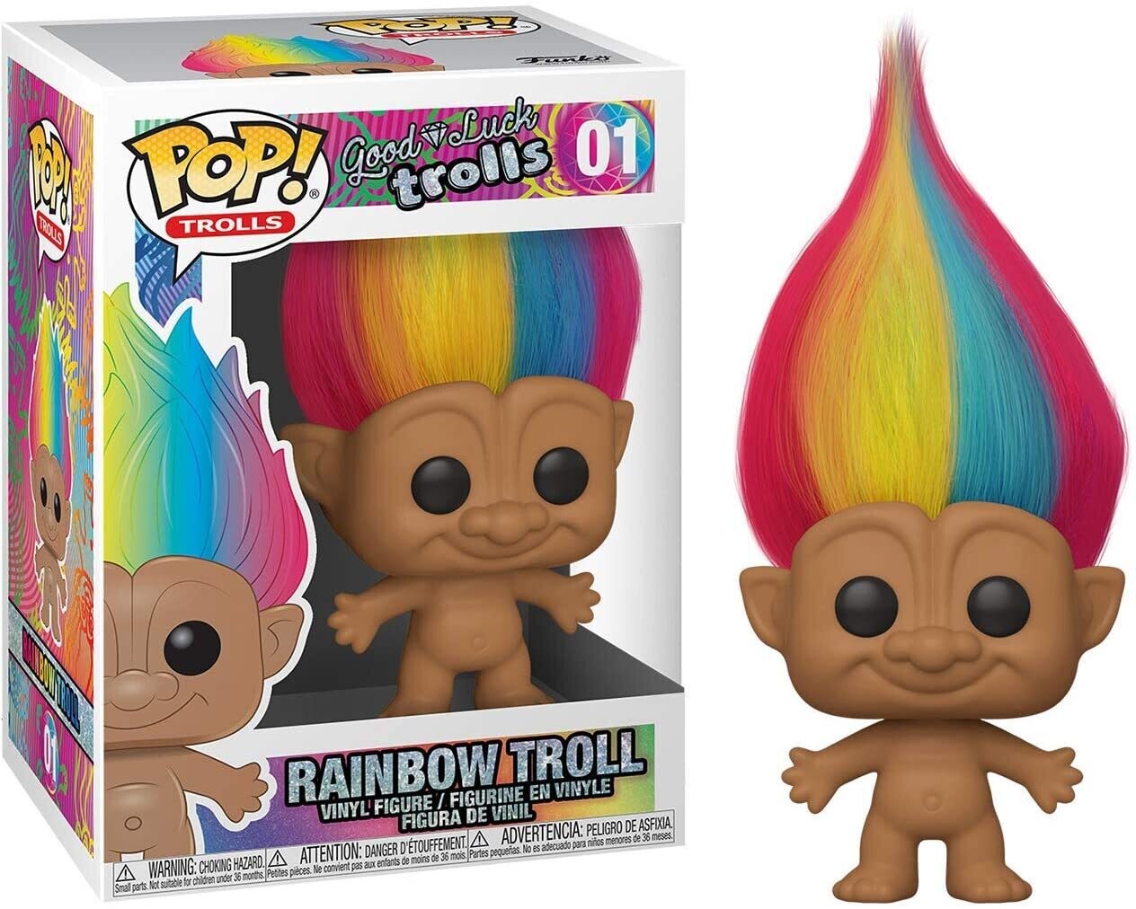 Funko Trolls - Rainbow Troll Pop! Vinyl Figure