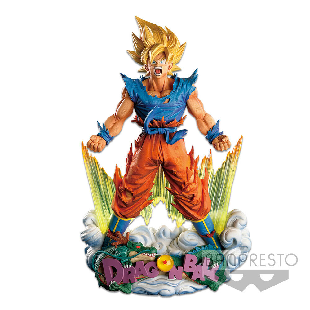 Banpresto Dragon Ball Z Super Master Stars Diorama Son Goku The Brush