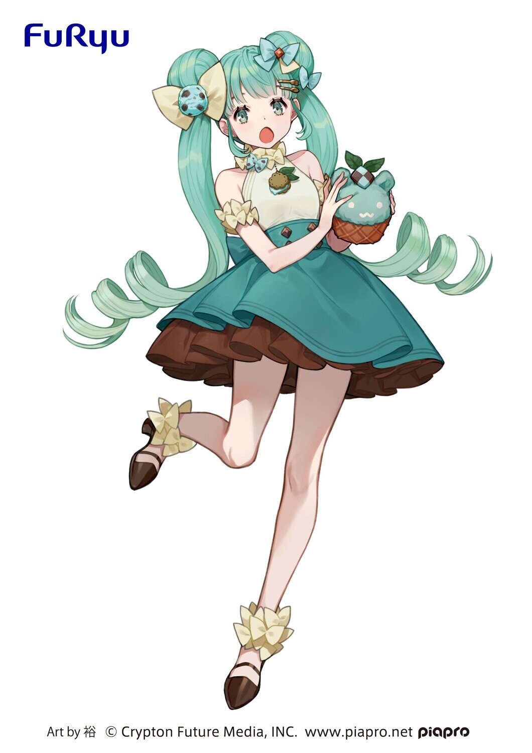 PRE-ORDER Furyu Hatsune Miku SweetSweets Series Figure-Hatsune Miku Chocolate Mint-