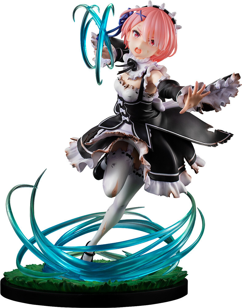 PRE-ORDER Good Smile Re:Zero Ram: Battle with Roswaal Ver. 1/7th Scale Figure