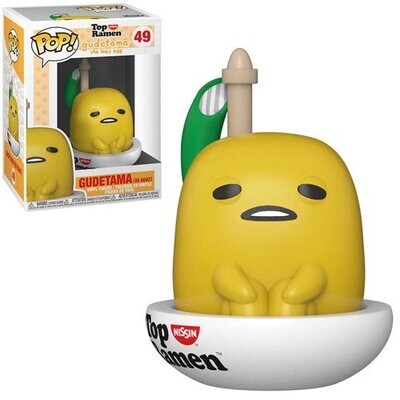 PRE-ORDER Sanrio: Gudetama X Nissin Gudetama in Boat Pop! Vinyl Figure