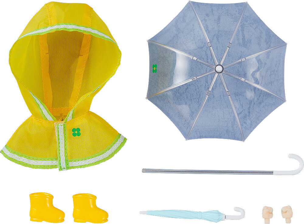 PRE-ORDER Good Smile Nendoroid Doll: Outfit Set (Rain Poncho - Yellow)