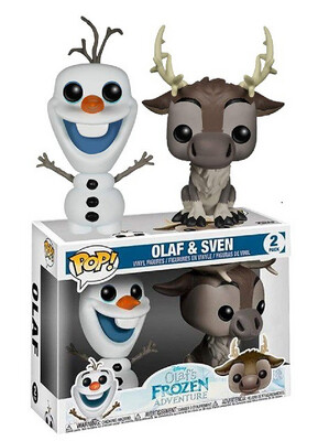 Funko Frozen - Olaf and Sven 2 Pack Pop! Vinyl Figure