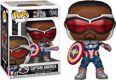 Funko The Falcon and The Winter Soldier - Captain America Year of the Shield Exclusive Pop! Vinyl Figure