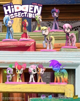 Mighty Jaxx Freeny's Hidden Dissectables: My Little Pony Series 2 Blind Box of 12
