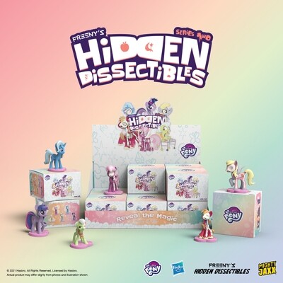 Mighty Jaxx Freeny&#39;s Hidden Dissectables: My Little Pony Series 2 Blind Box of 12