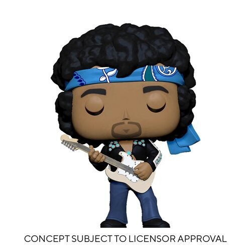 PRE-ORDER Jimi Hendrix Live in Maui Jacket Pop! Vinyl Figure