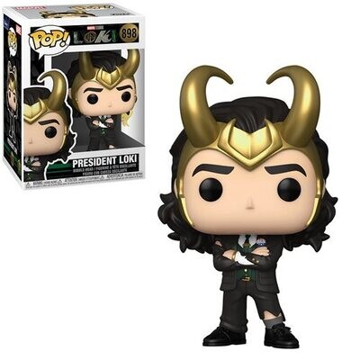 PRE-ORDER Loki Series President Loki Pop! Vinyl Figure - 2nd Batch
