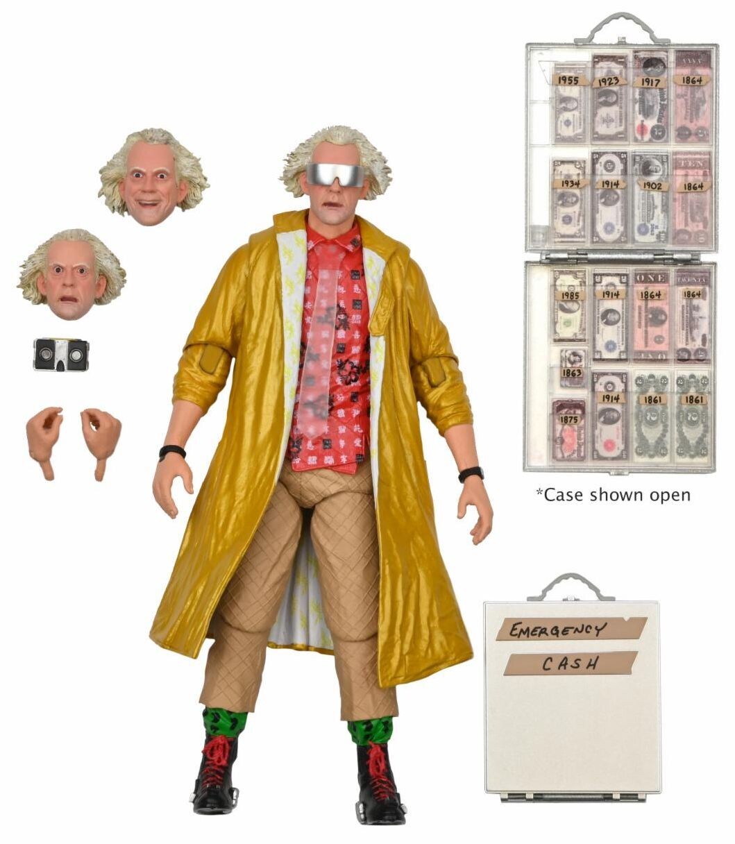 PRE-ORDER Neca Back to the Future 2 - 7" Scale Action Figure - Ultimate Doc Brown (2015)