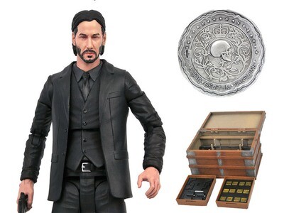 PRE-ORDER Diamond Select John Wick DLX Action Figure Set