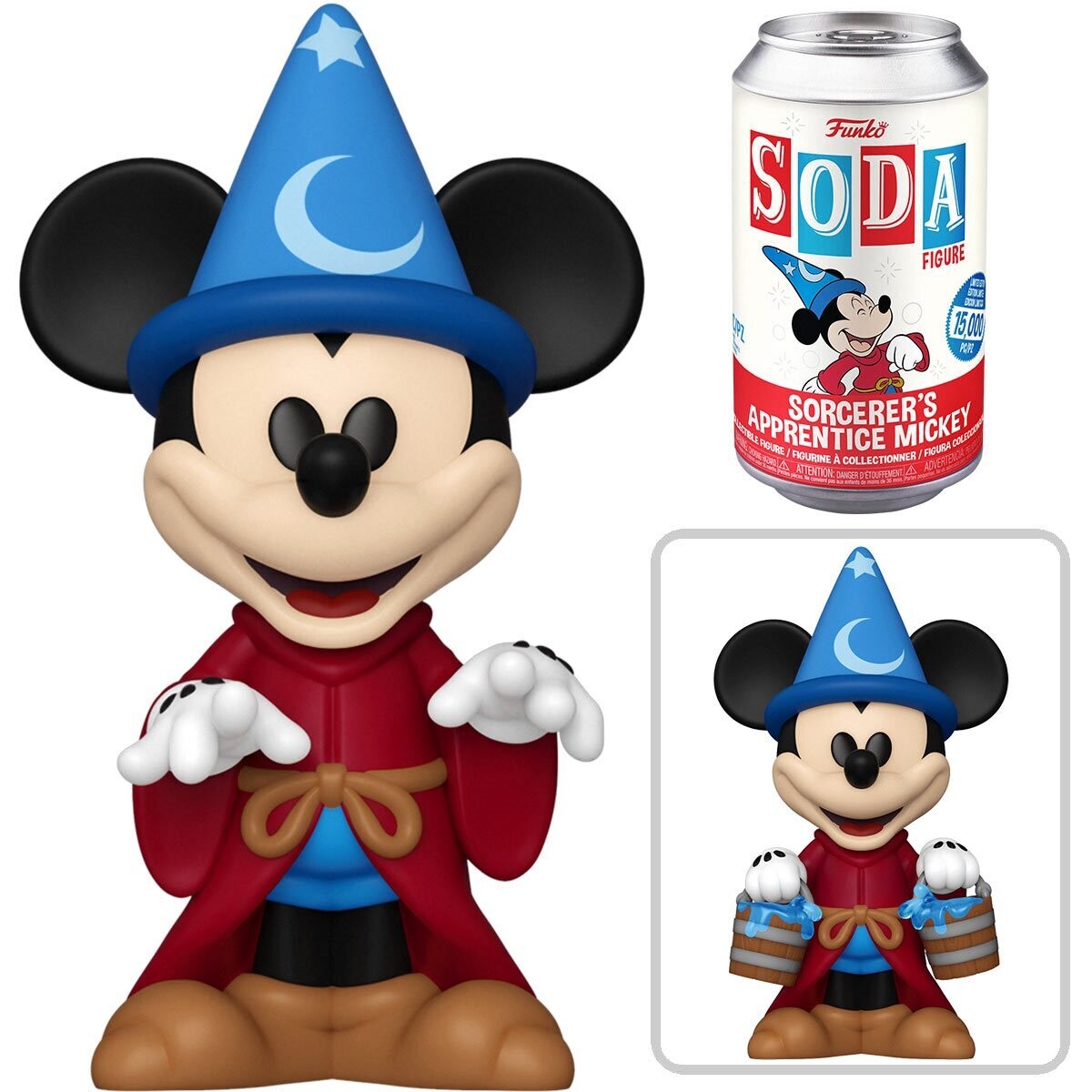 PRE-ORDER Vinyl SODA: Fantasia - Sorcerer&#39;s Apprentice Mickey Mouse