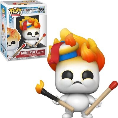 Funko Ghostbusters 3: Afterlife Mini Puff on Fire Pop! Vinyl Figure