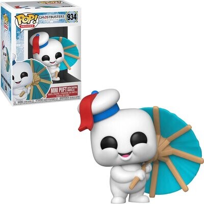 Funko Ghostbusters 3: Afterlife Mini Puft with Cocktail Umbrella Pop! Vinyl Figure