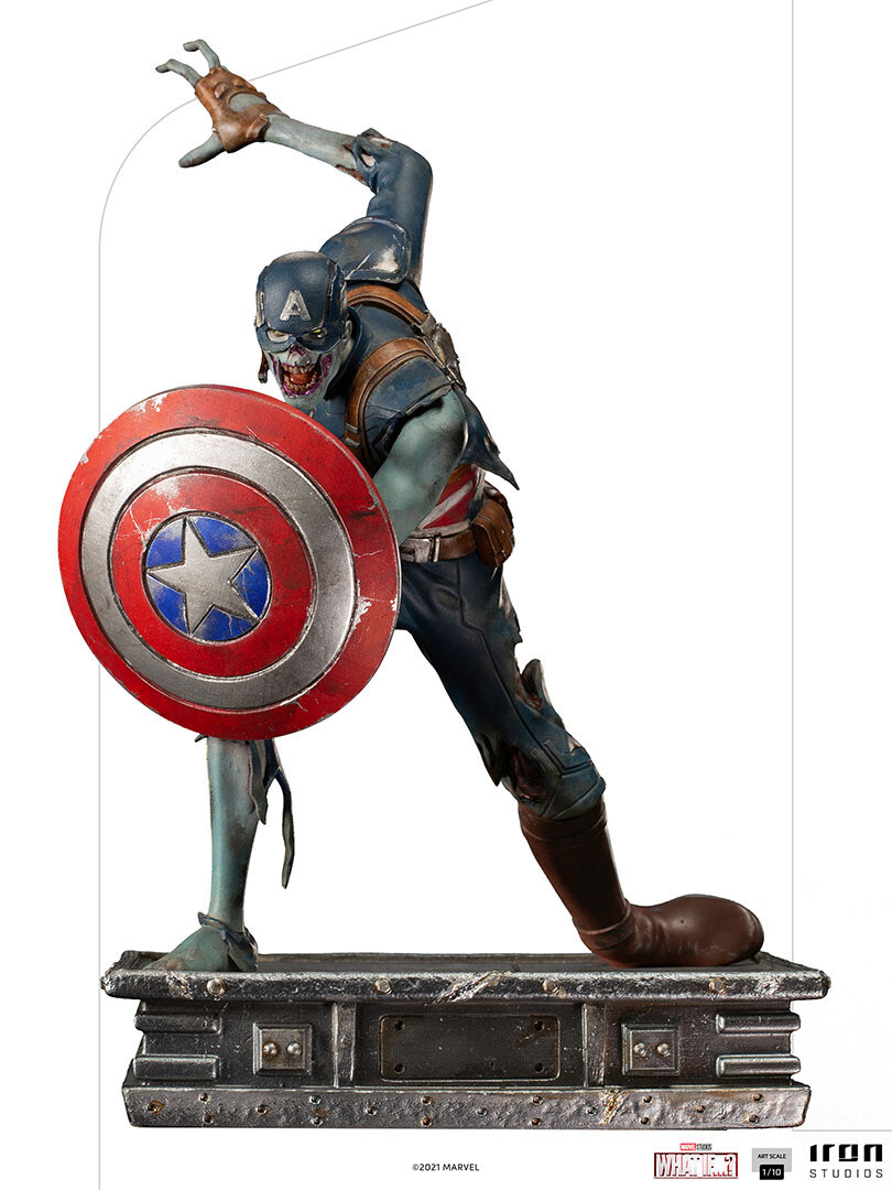 PRE-ORDER Iron Studios Zombie Captain America - What If...? - Art Scale 1/10