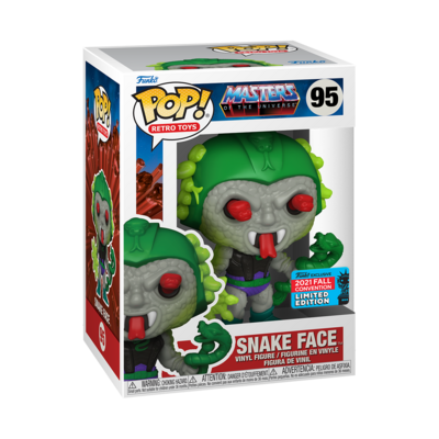 Funko Masters of the Universe - Snake Face Fall Convention 2021 Exclusive Pop! Vinyl Figure