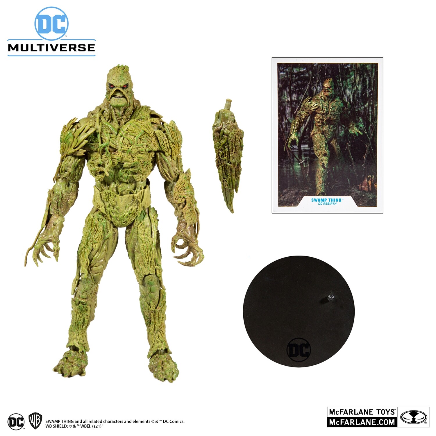 Mcfarlane DC Rebirth DC Multiverse Swamp Thing MegaFig Action Figure
