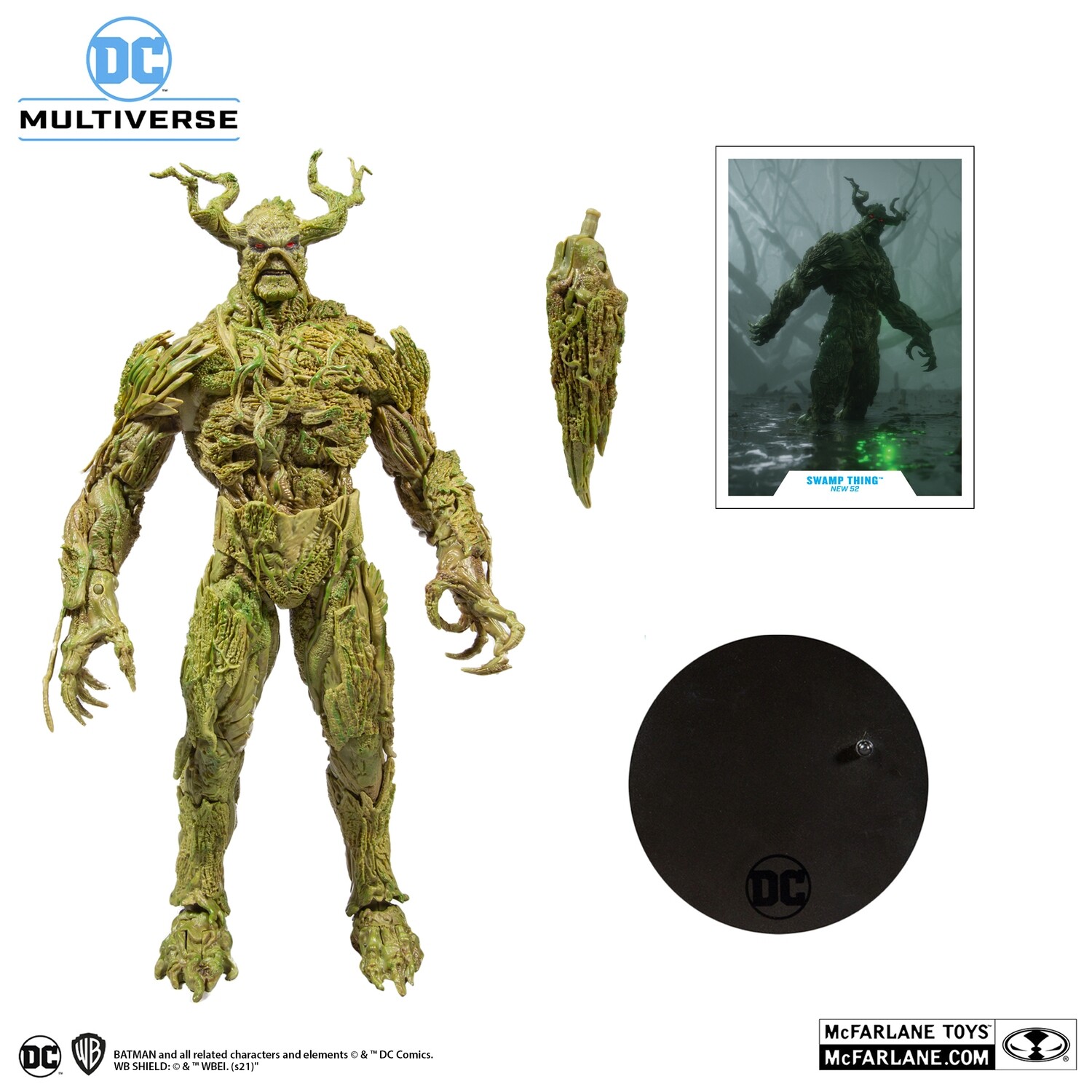Mcfarlane DC Rebirth DC Multiverse Swamp Thing Variant MegaFig Action Figure