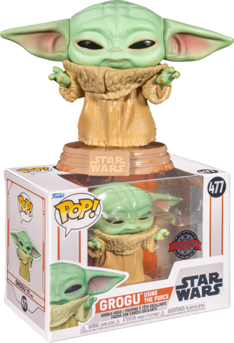 Funko Star Wars: Across The Galaxy - Grogu Using the Force Exclusive Pop! Vinyl Figure