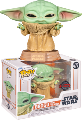 Funko Star Wars: Across The Galaxy - Grogu Using the Force Exclusive Pop! Vinyl Figure