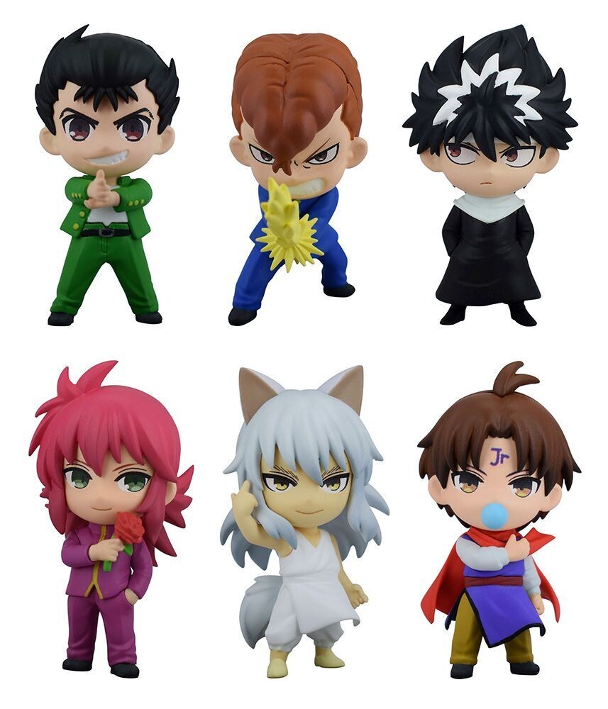 PRE-ORDER Bandai YuYu hakusho Mini Figure Collection Set of 6