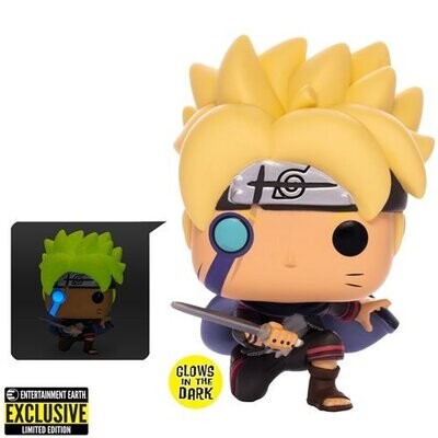 Funko Boruto with Marks Glow-in-the-Dark Pop! Vinyl Figure - Entertainment Earth Exclusive