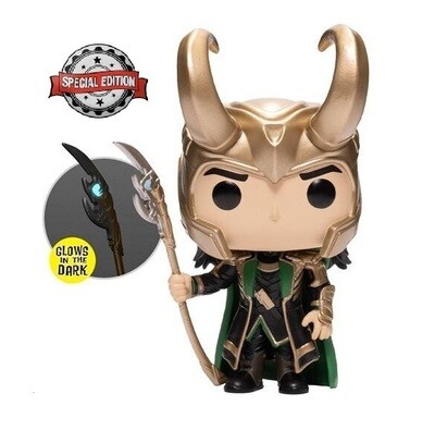 Funko Avengers Loki with Scepter Pop! Vinyl Figure - SE Sticker