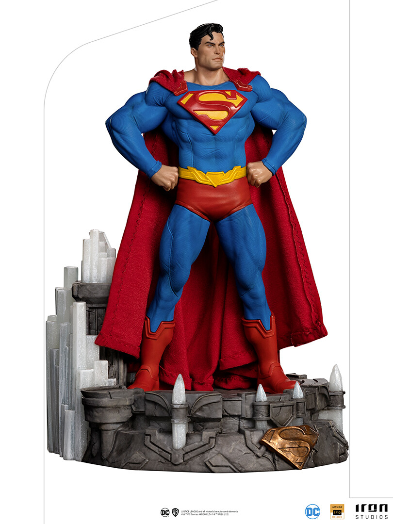 PRE-ORDER Iron Studios Superman Unleashed Deluxe - DC Comics Art Scale 1/10