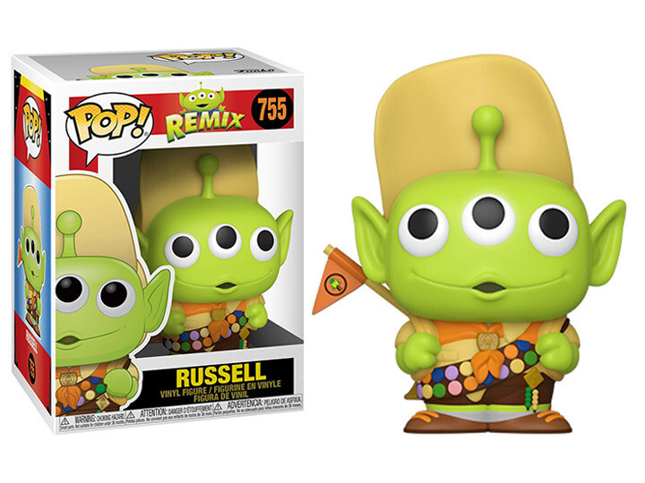 Funko Disney: Pixar Alien Remix as Russell Pop Vinyl Figure