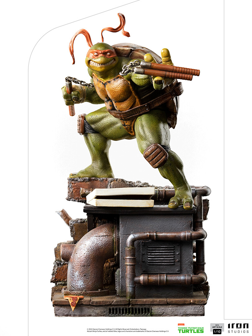 PRE-ORDER Iron Studios Michelangelo - Teenage Mutant Ninja Turtles BDS Art Scale 1/10