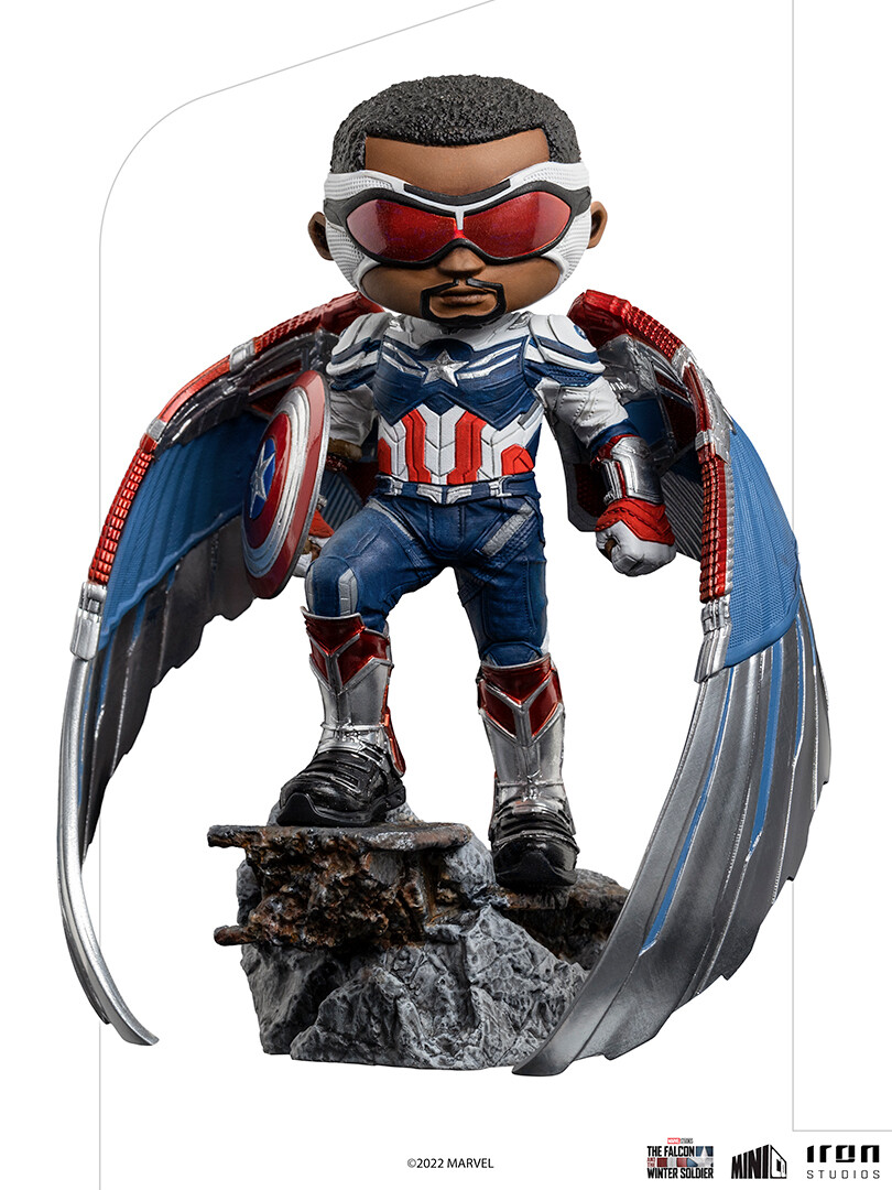 PRE-ORDER Iron Studios Captain America Sam Wilson  Mini. Co.