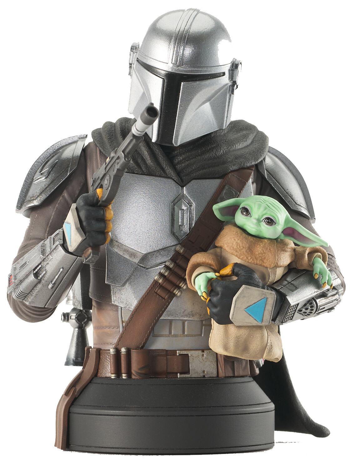 PRE-ORDER Diamond Select Star Wars Star Wars The Mandarian with Grogu 1/6th Scale PX Bust