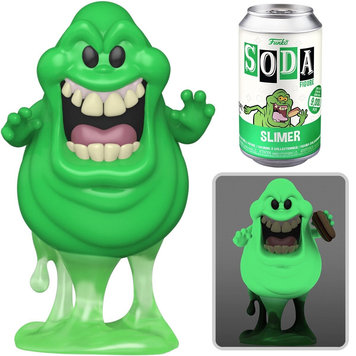 PRE-ORDER Funko Ghostbusters Slimer VInyl Soda Figure