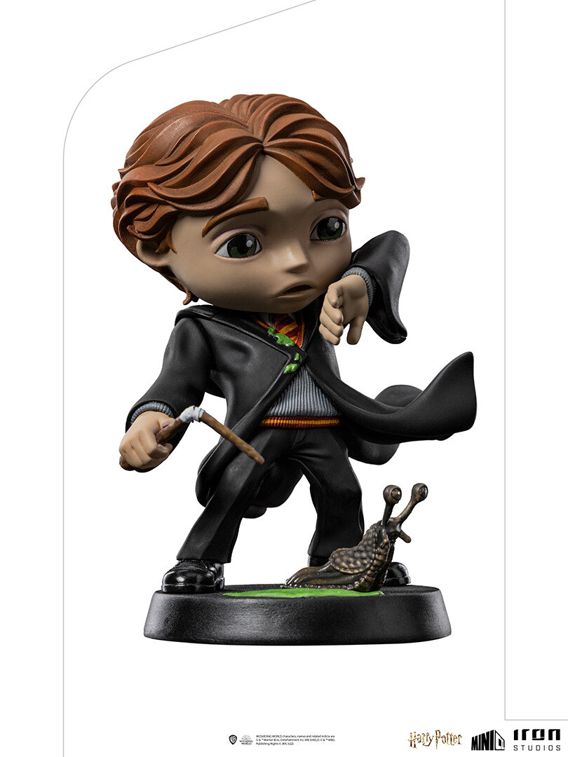 PRE-ORDER Iron Studios Ron Weasley with Borken Wand Mini Co.